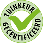 Robert Pul Tuinen is TuinKeur gecertificeerd